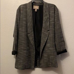 Gray blazer